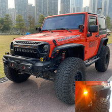 Load image into Gallery viewer, MTNTOPCN Steel Fender Flares compatible for 2007-2018 Jeep Wrangler - Enhance Your Off-Roading Experience with Superior Style and Durability