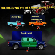 Load image into Gallery viewer, MTNTOPCN Retractable Hard Tonneau Cover | Fits 2015-2026 Ford F150 Crew Cab &amp; Raptor/Lightning (5.7' Bed)| Patent Design Heavy-Duty | Built Wild. Driven Free (Retractable)
