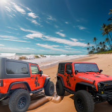 Load image into Gallery viewer, OMP Offroad Blade Concept Design Steel Fender Flares compatible for 2007-2018 Jeep Wrangler - Enhance Your Off-Roading Experience with Superior Style and Durability