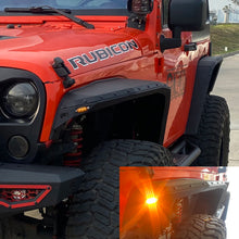 Load image into Gallery viewer, MTNTOPCN Blade Concept Design Steel Fender Flares compatible for 2007-2018 Jeep Wrangler - Enhance Your Off-Roading Experience with Superior Style and Durability (With Innder Fenders-MTN49013JK)
