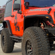 Load image into Gallery viewer, MTNTOPCN Blade Concept Design Steel Fender Flares compatible for 2007-2018 Jeep Wrangler - Enhance Your Off-Roading Experience with Superior Style and Durability (With Innder Fenders-MTN49013JK)