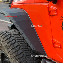 Load image into Gallery viewer, MTNTOPCN Steel Fender Flares compatible for 2007-2018 Jeep Wrangler - Enhance Your Off-Roading Experience with Superior Style and Durability