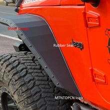Load image into Gallery viewer, OMP Offroad Blade Concept Design Steel Fender Flares compatible for 2007-2018 Jeep Wrangler - Enhance Your Off-Roading Experience with Superior Style and Durability