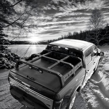 Load image into Gallery viewer, OMP Offroad Aluminum Hard Tonneau Cover | Compatible with 2015-2026 Ford F150 Crew Cab &amp; Raptor/Lightning (5.7' Bed) | Patent Design Heavy-Duty|Optimize Modify Perform (Retractable)