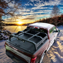 Load image into Gallery viewer, MTNTOPCN Retractable Hard Tonneau Cover | Fits 2015-2026 Ford F150 Crew Cab &amp; Raptor/Lightning (5.7' Bed)| Patent Design Heavy-Duty | Built Wild. Driven Free (Retractable)
