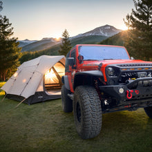 Load image into Gallery viewer, MTNTOPCN Aluminum Fender Flares Front &amp; Rear Compatible for Jeep Wrangler 2007-2018 JK &amp; JKU Unlimited, Revamp Your Jeep: 2007-2018 Jeep Wrangler Fender Flares for Off-Road Adventures