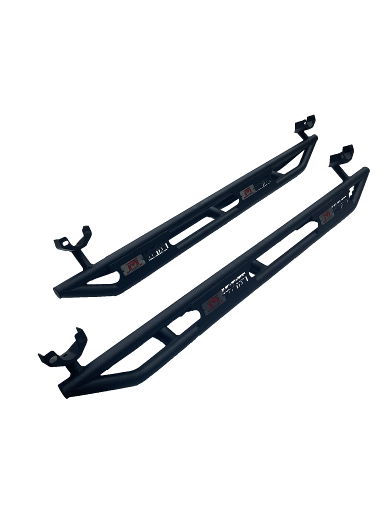 MTNTOPCN Tube Side Step Compatible for  2007-2018 Jeep Wrangler JK & JKU Unlimited 4 Door