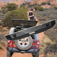 Load image into Gallery viewer, MTNTOPCN Rear Bumper Compatible for Jeep Wrangler JK JKU 2007-2018